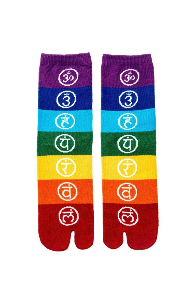 Tabi Toe Socks, Chakra designed