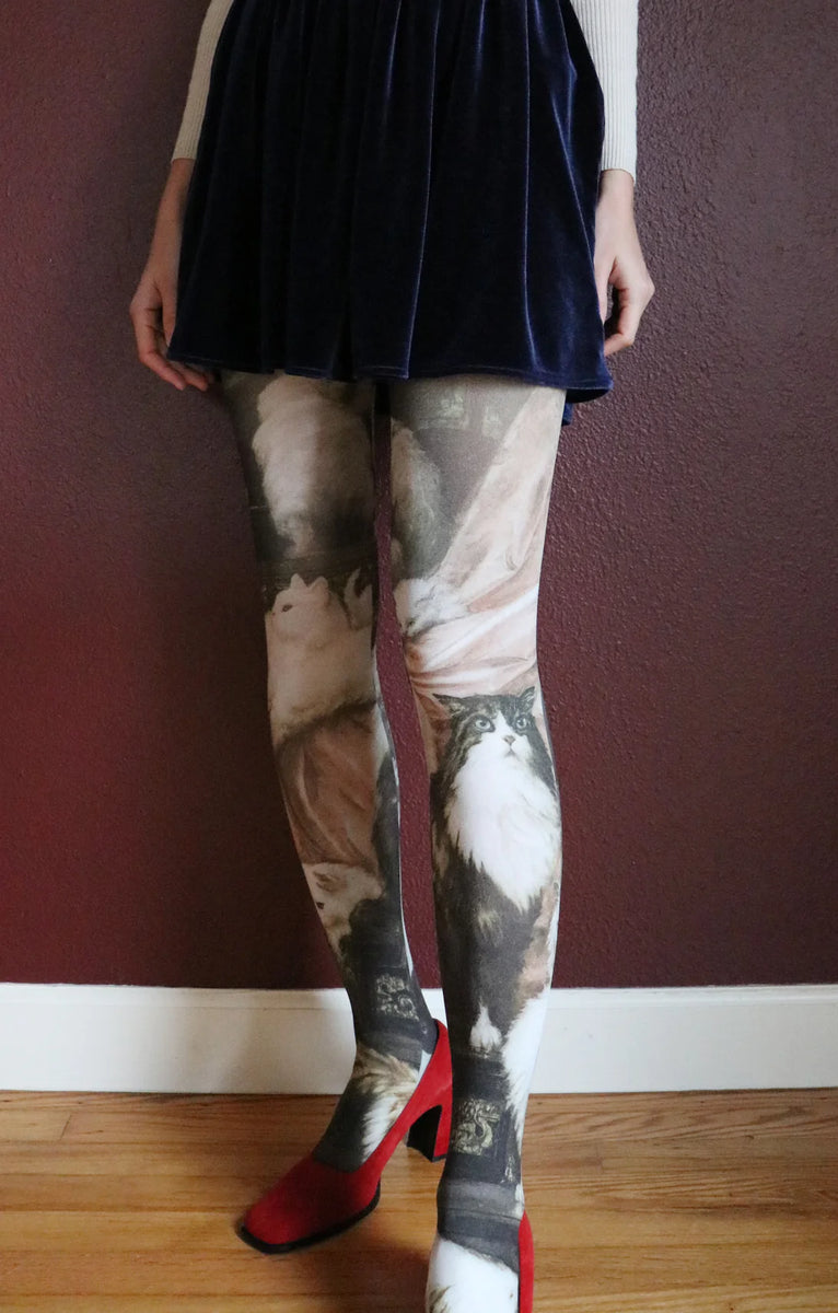 My Wife'S Lovers By Carl Kahler Printed Art Tights