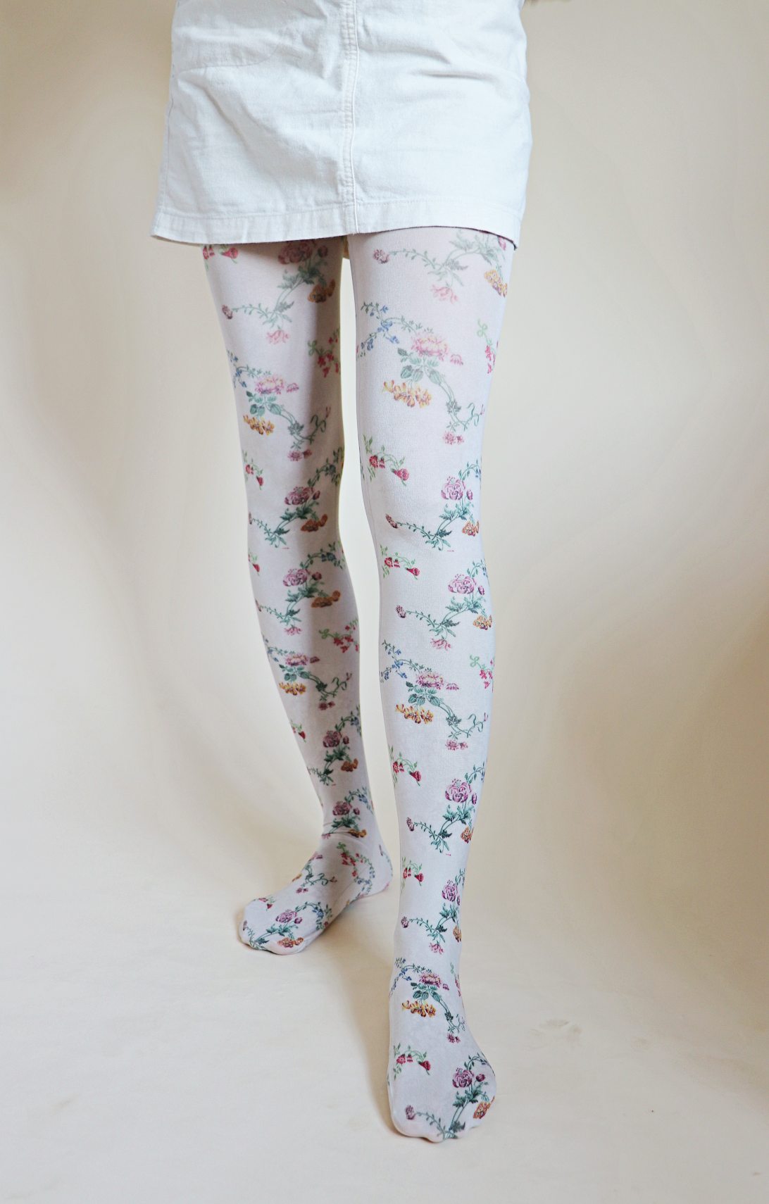 Art Tights | FLOWER PANEL | Tabbisocks – NARASOCKS