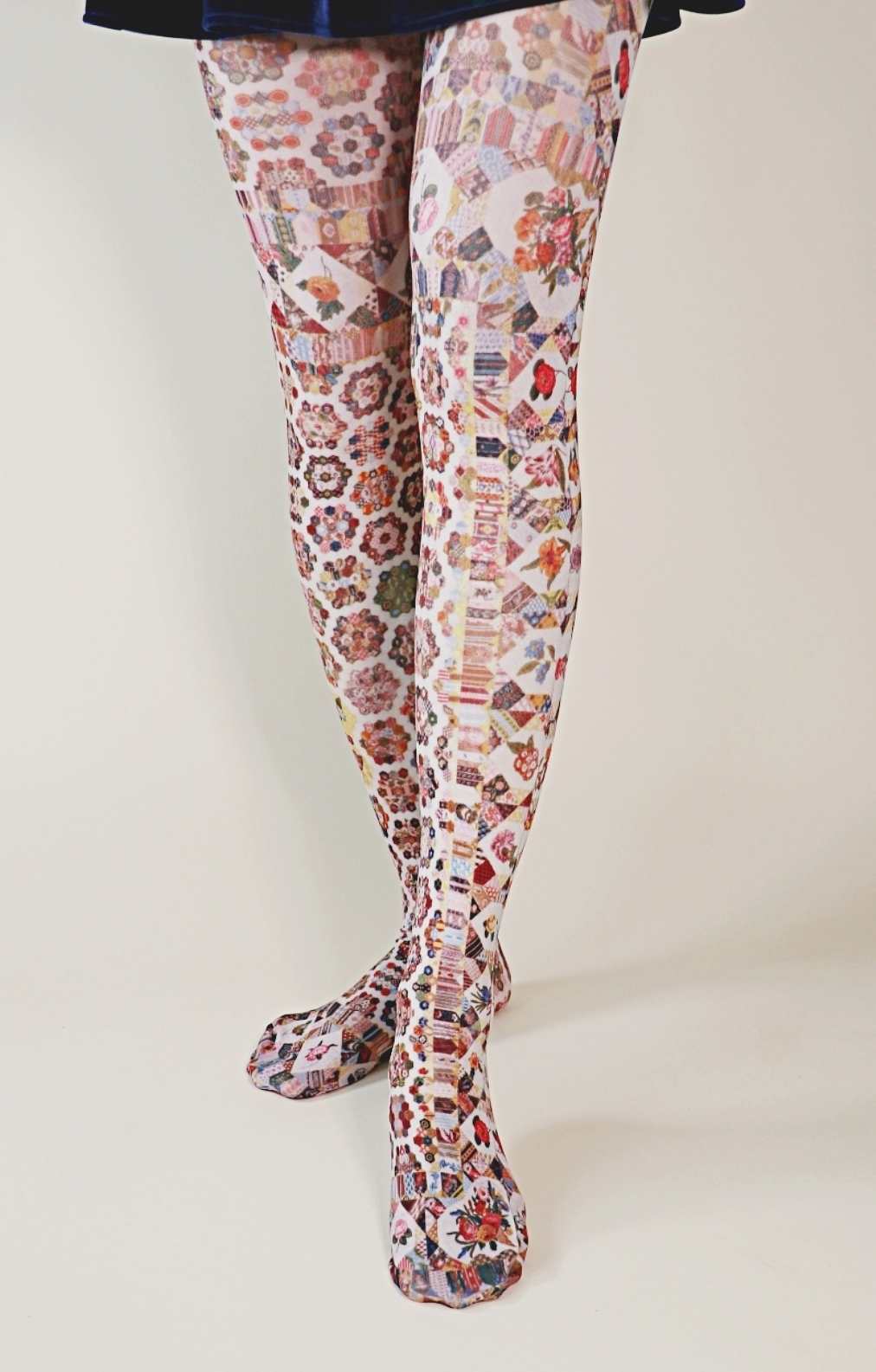 Art Tights | Quilt | Tabbisocks – NARASOCKS
