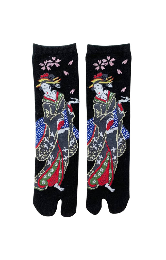  ZARSIO 3 Pairs Japan Tabi Socks Elastic Flip Flop Socks V-Toe  Split Toe Ankle Socks for Ninja Slipper Japanese Kimono (Red) : Clothing,  Shoes & Jewelry