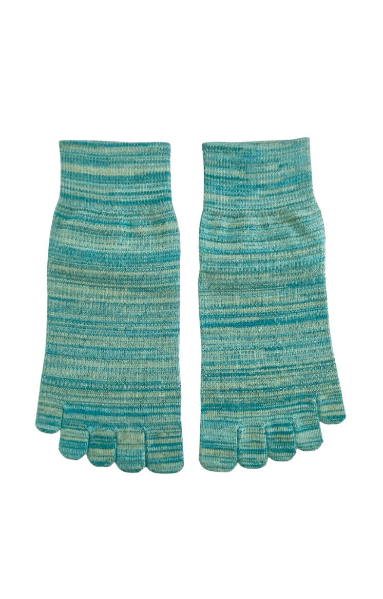 Vibrant Toe Bliss Cotton Toe Socks by Nara Craftsmen – NARASOCKS
