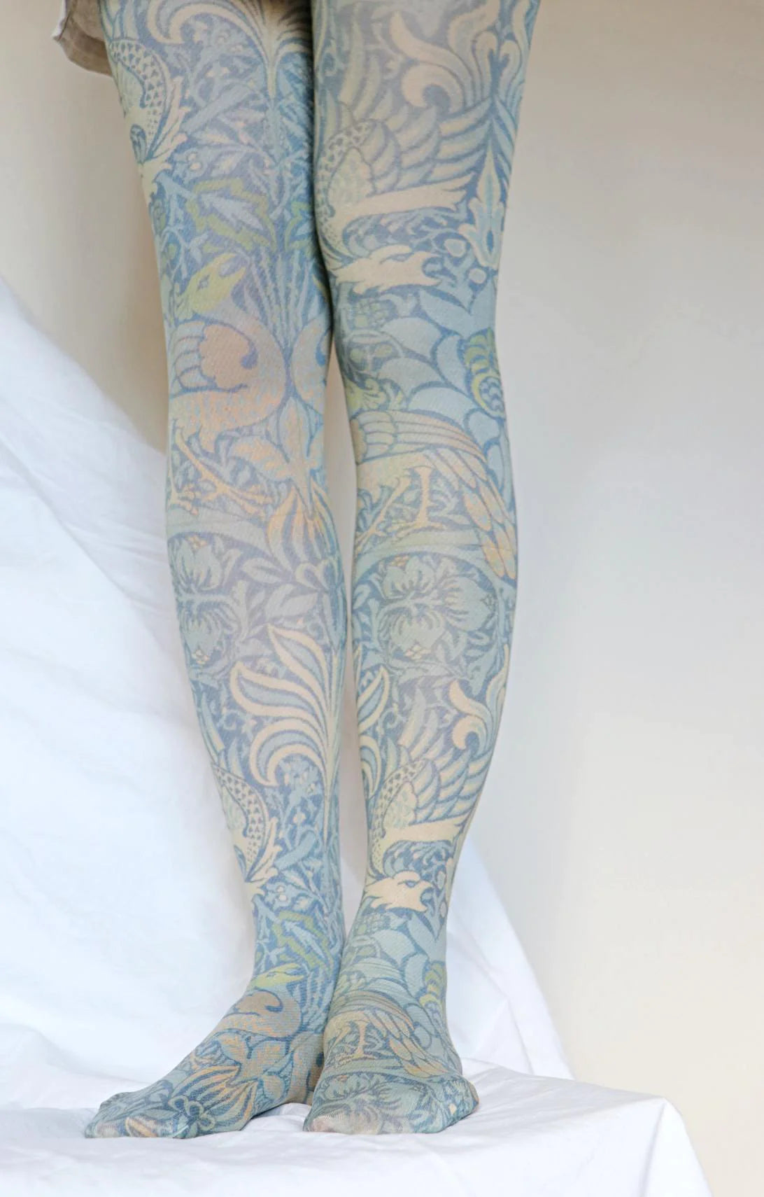 Paisley Chic Patterned Tights for Women -  New Zealand