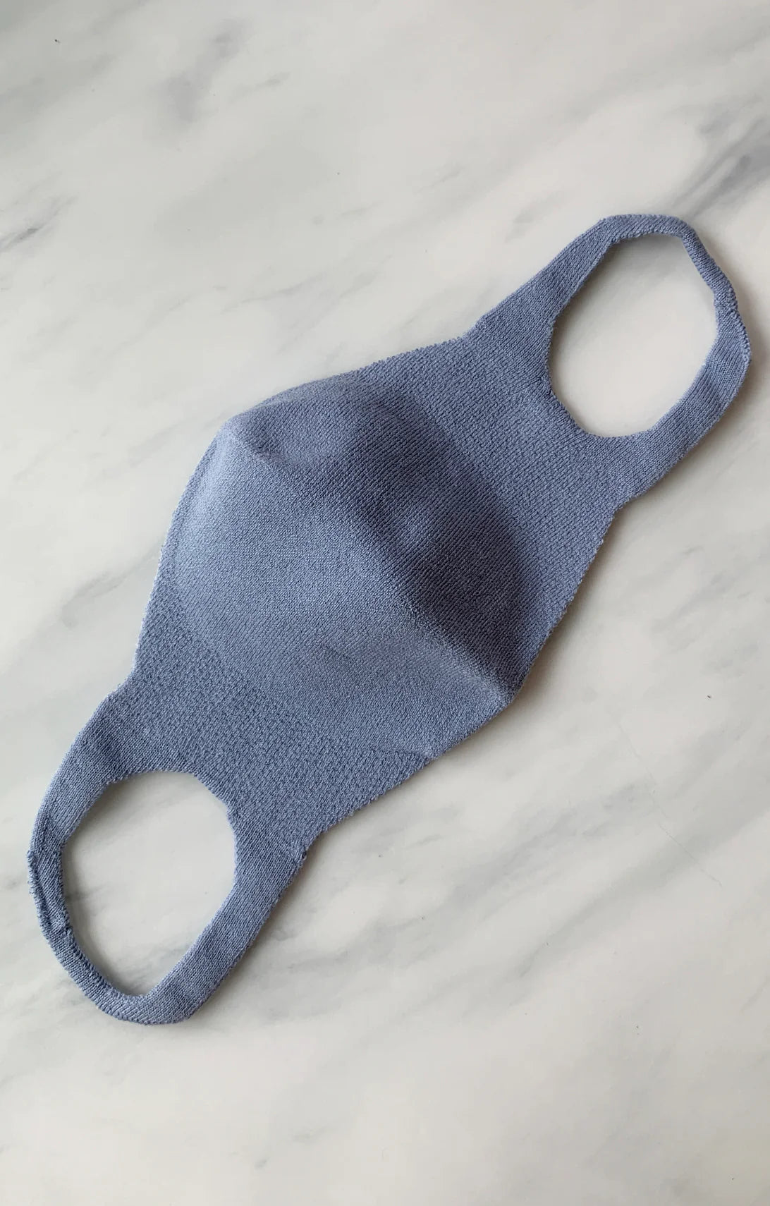 Navy color of The Japanese Seamless Comfort Face Mask With Filter Pocket by Tabbisocks Wellness