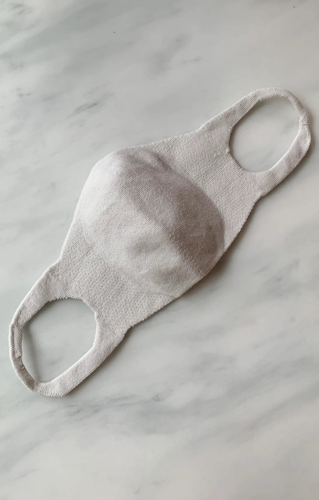 Silver Grey color of The Japanese Seamless Comfort Face Mask With Filter Pocket by Tabbisocks Wellness