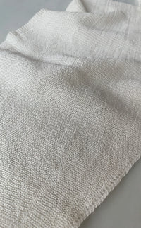 Photo showing the material of Tabbisocks Wellness' Washable Silk Liner Face Mask