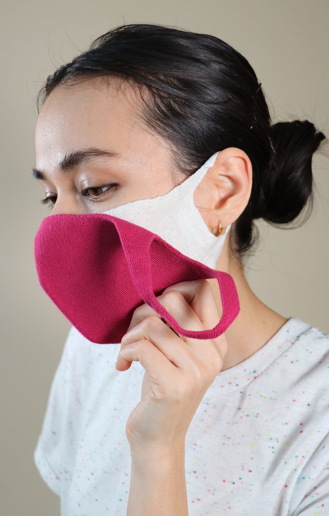 ORGANIC COTTON FACE MASK (Non-Toxic Thread Dyed)