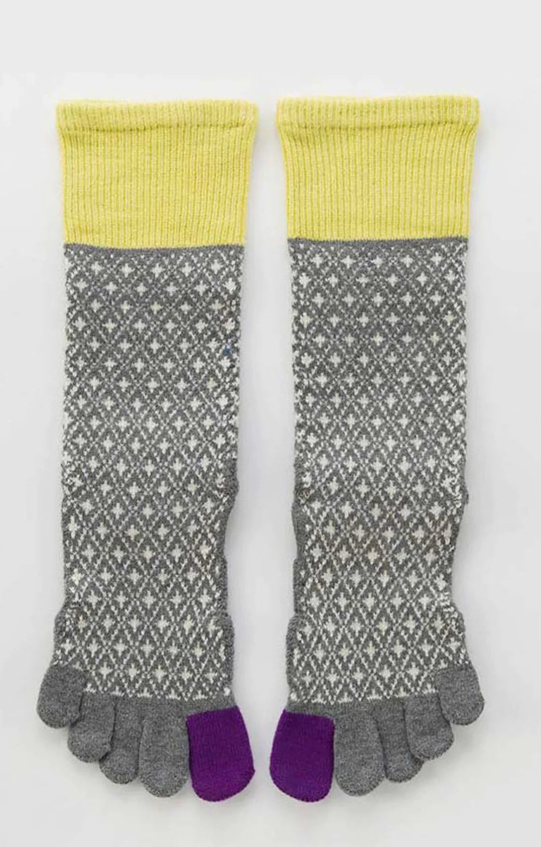 Knitido+ Yama Yoga and Pilates Toe Socks, Non-Slip, Size:UK 5.5-8