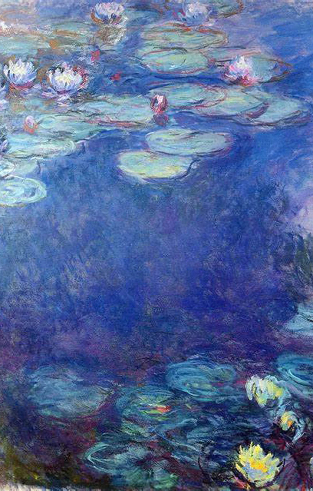 Art sample of Water Lilies by CLAUDE MONET